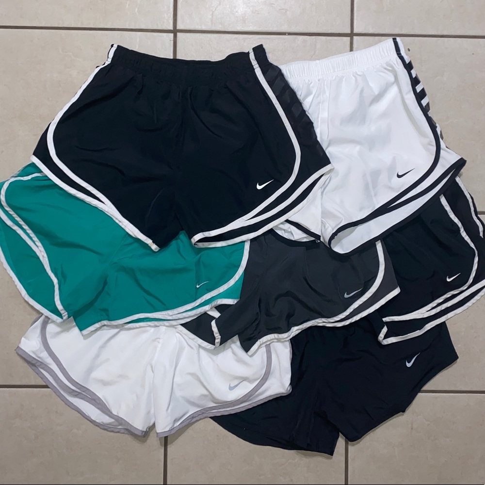 7 Pack of Nike Tempo Running Shorts - All Mediums